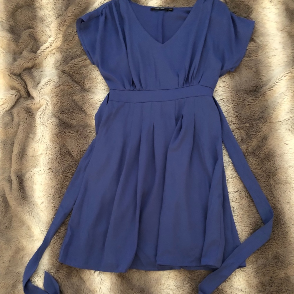 Cute blue tie back dress